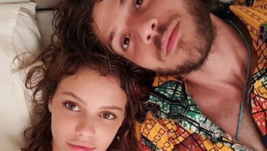 Chay Suede e Laura Neiva