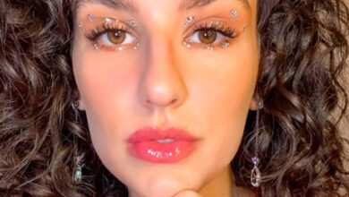 kefera maquiagem pedrinhas olhos