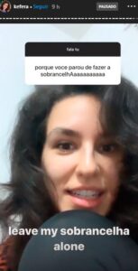 kefera responde comentario sobrancelhas 2