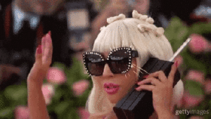 Lady Gaga GIF Telefone